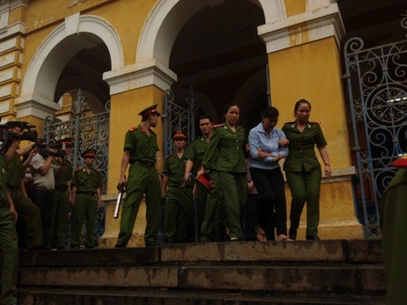 Các bị cáo khác lĩnh án nhẹ hơn so với đề nghị của VKS