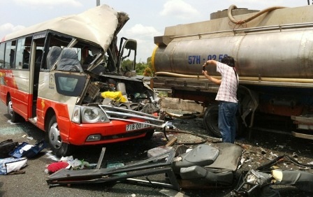 Hiện trường vụ tai nạn