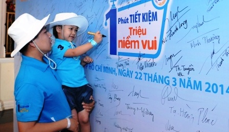 “Gìn giữ nguồn nước cho thế hệ tương lai” - 7 Cùng ký cam kết hành động bảo vệ nguồn nước