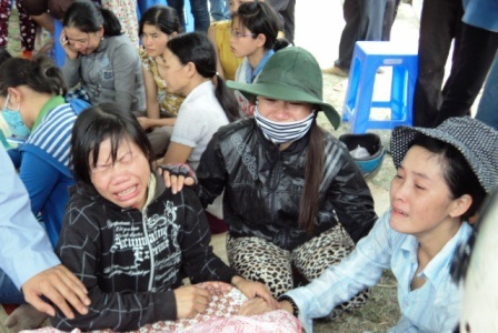 Nỗi đau mất con.