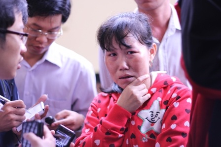 Chị gái của bị cáo cũng có mặt tại tòa