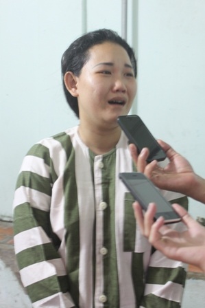 Bảo mẫu Hồ Ngọc Nhờ lúc bị bắt