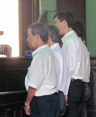 Cựu giám đốc công ty công trình giao thông Đồng Tháp tham ô - 1 Các bị cáo tại tòa phúc thẩm