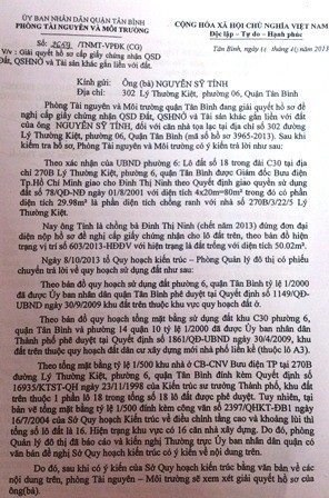 Gia đình ông Tính mòn mỏi đợi chờ được cấp sổ đỏ