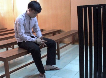 Bị cáo Lợi tại tòa phúc thẩm