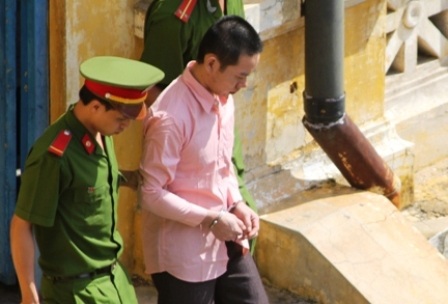 Bị cáo Tuấn tại tòa phúc thẩm