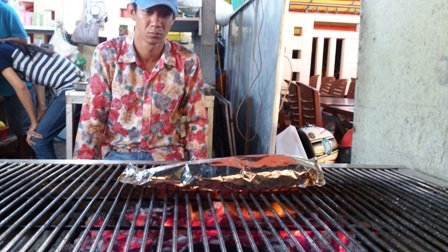 Món cá nướng thu hứt thực khách