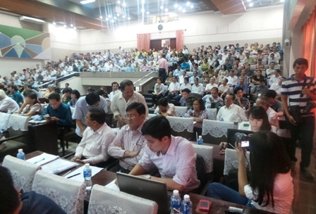 Các cử tri quan tâm đến vấn đề an sinh, xã hội đã đưa ra nhiều ý kiến thiết thực