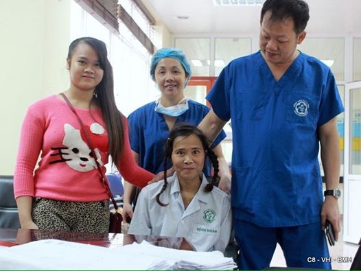 Bệnh nhân đã được cứu sống nhờ được tạo một van tim mới tự thân. Ảnh: B.S