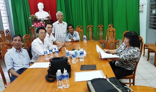 Tiếp tục thương lượng bồi thường cho ông Huỳnh Văn Nén - 1 Buổi thương lượng bồi thường oan sai cho ông Huỳnh Văn Nén ngày 31/8.