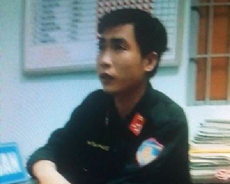 Đối tượng Huỳnh Tấn Phát tại cơ quan công an