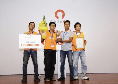 Đội BAMB00 chính thức trở thành quán quân, giành giải nhất 100 triệu đồng.