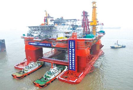 Trung Quốc "chuẩn bị triển khai giàn khoan dầu khổng lồ đến Biển Đông" - 1 Trung Quốc "chuẩn bị triển khai giàn khoan dầu khổng lồ đến Biển Đông" - 1