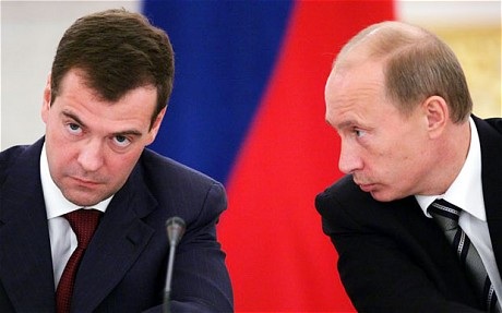 Medvedev bác khả năng đua “song mã” với Putin - 1 Medvedev bác khả năng đua “song mã” với Putin - 1