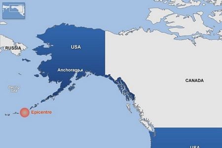 Động đất mạnh 7,4 độ richter ngoài khơi Alaska - 1 Động đất mạnh 7,4 độ richter ngoài khơi Alaska - 1