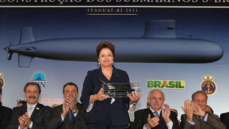 Brazil khởi công đóng 4 tàu ngầm quân sự - 1 Brazil khởi công đóng 4 tàu ngầm quân sự - 1