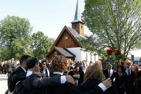 Lễ tang xúc động của nạn nhân vụ tấn công khủng bố Na Uy - 2