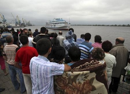 Lời kể nhân chứng vụ chìm tàu du lịch trên sông Volga - 1 Lời kể nhân chứng vụ chìm tàu du lịch trên sông Volga - 1