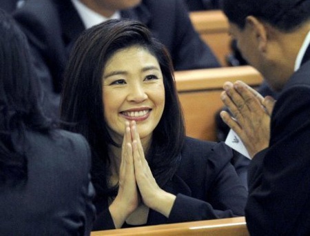Bà Yingluck Shinnwatra.