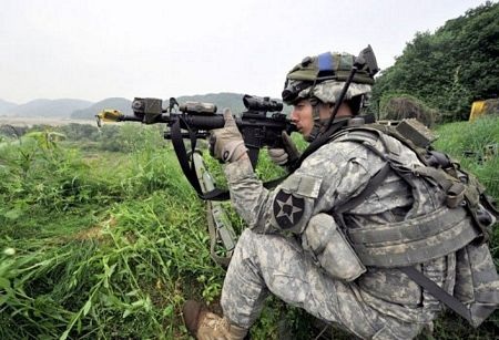 Mỹ-Hàn tập trận “triệt phá vũ khí hủy diệt hàng loạt của Triều Tiên” - 1 Mỹ-Hàn tập trận “triệt phá vũ khí hủy diệt hàng loạt của Triều Tiên” - 1