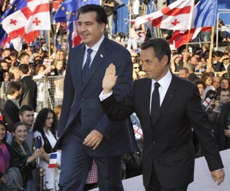 Sarkozy cảnh báo Nga về Gruzia - 1 Sarkozy cảnh báo Nga về Gruzia - 1