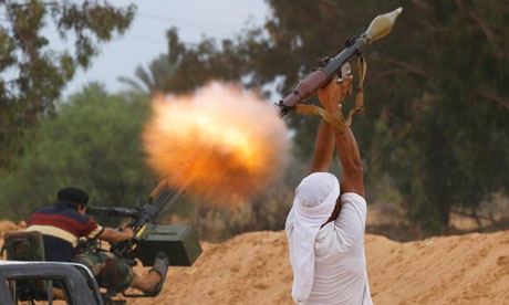 NTC mở cuộc tấn công cuối cùng vào quê hương Gadhafi  - 1