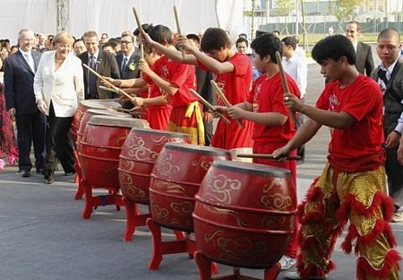 Ảnh Thủ tướng Đức Angela Merkel tại Hà Nội - 15