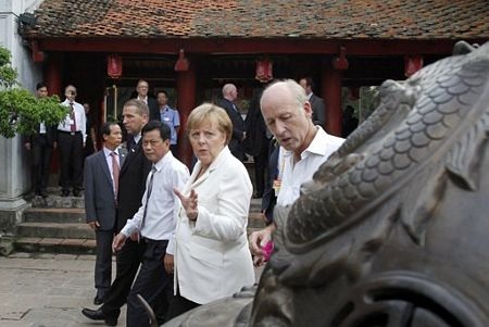Ảnh Thủ tướng Đức Angela Merkel tại Hà Nội - 16
