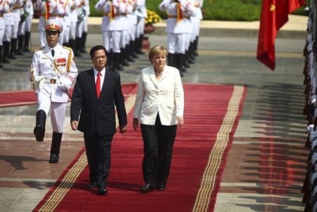Ảnh Thủ tướng Đức Angela Merkel tại Hà Nội - 2