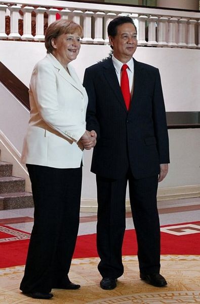 Ảnh Thủ tướng Đức Angela Merkel tại Hà Nội - 5