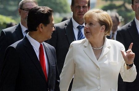 Ảnh Thủ tướng Đức Angela Merkel tại Hà Nội - 4