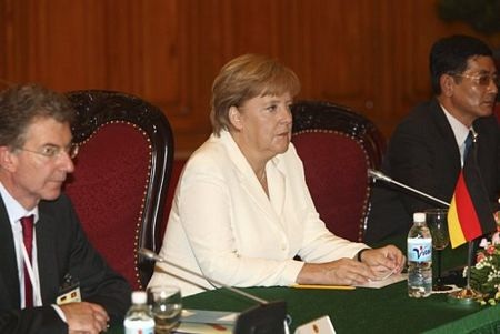 Ảnh Thủ tướng Đức Angela Merkel tại Hà Nội - 6