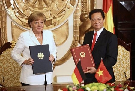 Ảnh Thủ tướng Đức Angela Merkel tại Hà Nội - 10