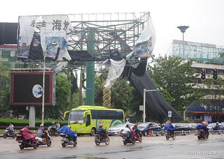 Cơn bão thứ 2 trong tuần đổ bộ vào Trung Quốc - 3 Cơn bão thứ 2 trong tuần đổ bộ vào Trung Quốc - 3