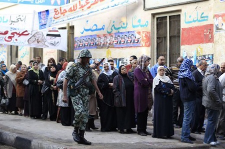 Ai Cập bước vào cuộc bầu cử lịch sử - 1