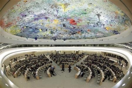 Hội đồng nhân quyền LHQ thông qua nghị quyết cứng rắn về Syria - 1 Hội đồng nhân quyền LHQ thông qua nghị quyết cứng rắn về Syria - 1