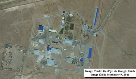 Ảnh vệ tinh tiết lộ căn cứ tên lửa bị phá huỷ của Iran - 1