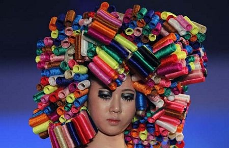 Những kiểu tóc quái dị trên sàn diễn Seoul - 4