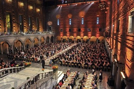 Toàn cảnh lễ trao giải Nobel 2011 - 16