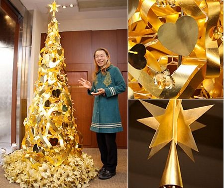Cây thông Noel 2 triệu đô bằng vàng ròng - 1 Cây thông Noel 2 triệu đô bằng vàng ròng - 1