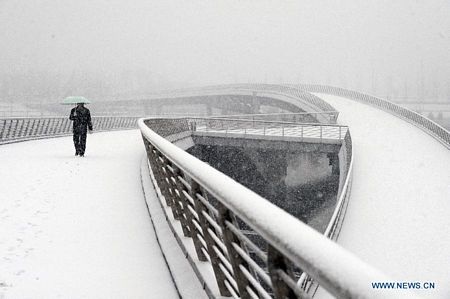 Tuyết phủ trắng miền bắc và trung Trung Quốc - 9