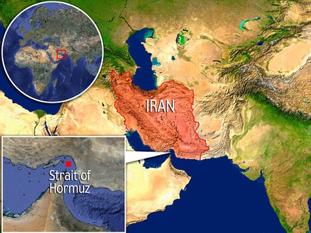 Iran doạ đóng cửa eo biển Hormuz phục vụ tập trận - 1 Iran doạ đóng cửa eo biển Hormuz phục vụ tập trận - 1