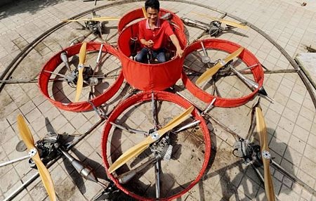 Máy bay, tàu ngầm tự chế ở Trung Quốc