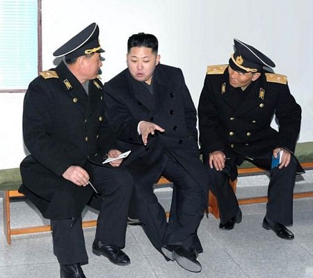 Đại tướng Kim Jong-un thị sát các đơn vị hải quân - 6 Đại tướng Kim Jong-un thị sát các đơn vị hải quân - 6