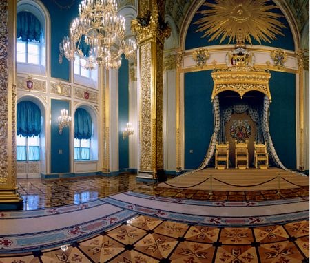 Bên trong điện Kremlin tráng lệ ở Mátxcơva