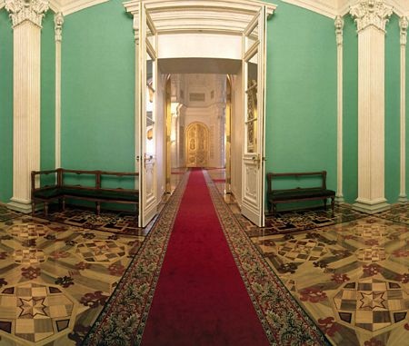 Bên trong điện Kremlin tráng lệ ở Mátxcơva