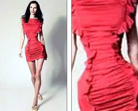 Người mẫu có vòng eo cực nhỏ - 1 Người mẫu có vòng eo cực nhỏ - 1