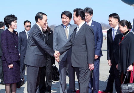 Thủ tướng Nguyễn Tấn Dũng tại Hội nghị hạt nhân ở Hàn Quốc