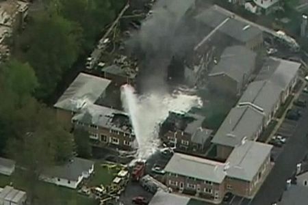 Hiện trường vụ tai nạn máy bay chiến đấu Mỹ 