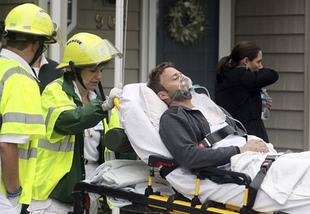 Hiện trường vụ tai nạn máy bay chiến đấu Mỹ 